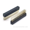 Conector hembra PC104 de 2,0 mm recto de cuatro núcleos